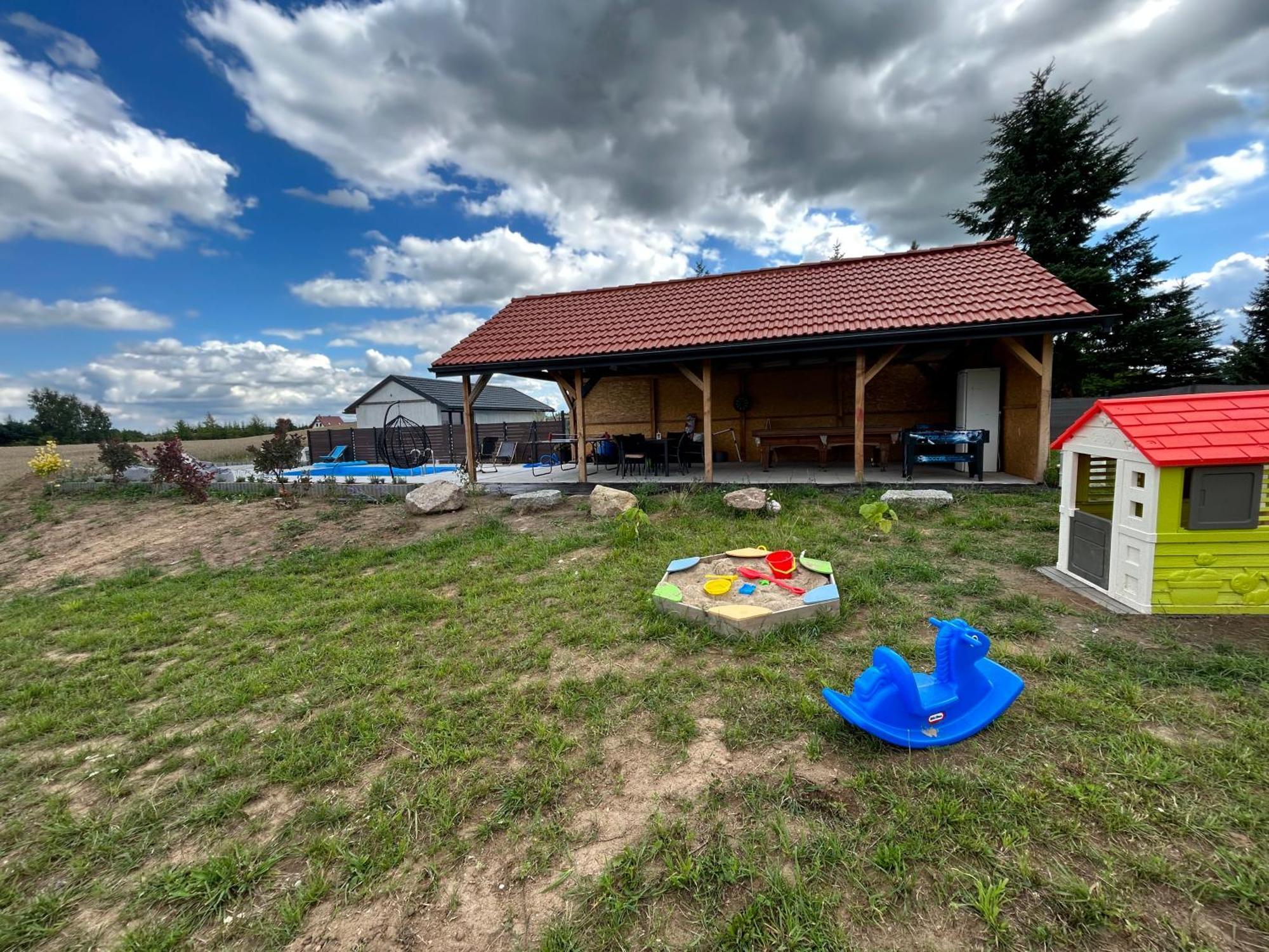 Koniec Swiata Dom 84M2 Z Balia Villa Mikolajki  Exterior photo